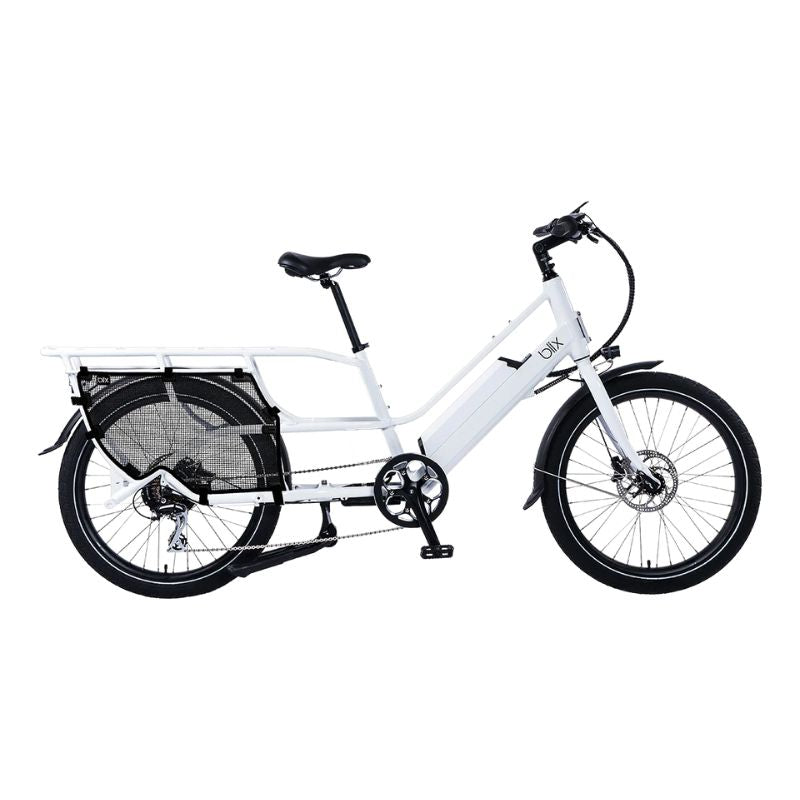 Blix Packa Genie Cargo Electric Bike White